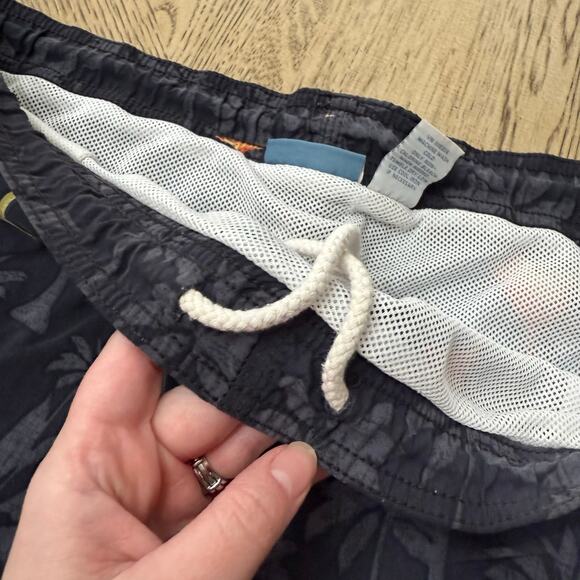 Breakwater Men’s Medium‎ Navy Blue Margarita Swim Shorts Trunks - Picture 5 of 11